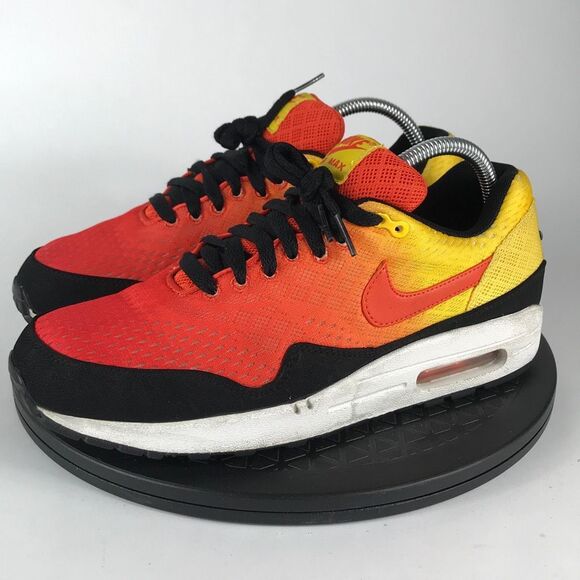 Nike Air Max 1 Sunset Pack Orange Running Shoes 554718-880 Men’s Size 8.5 - Picture 1 of 12
